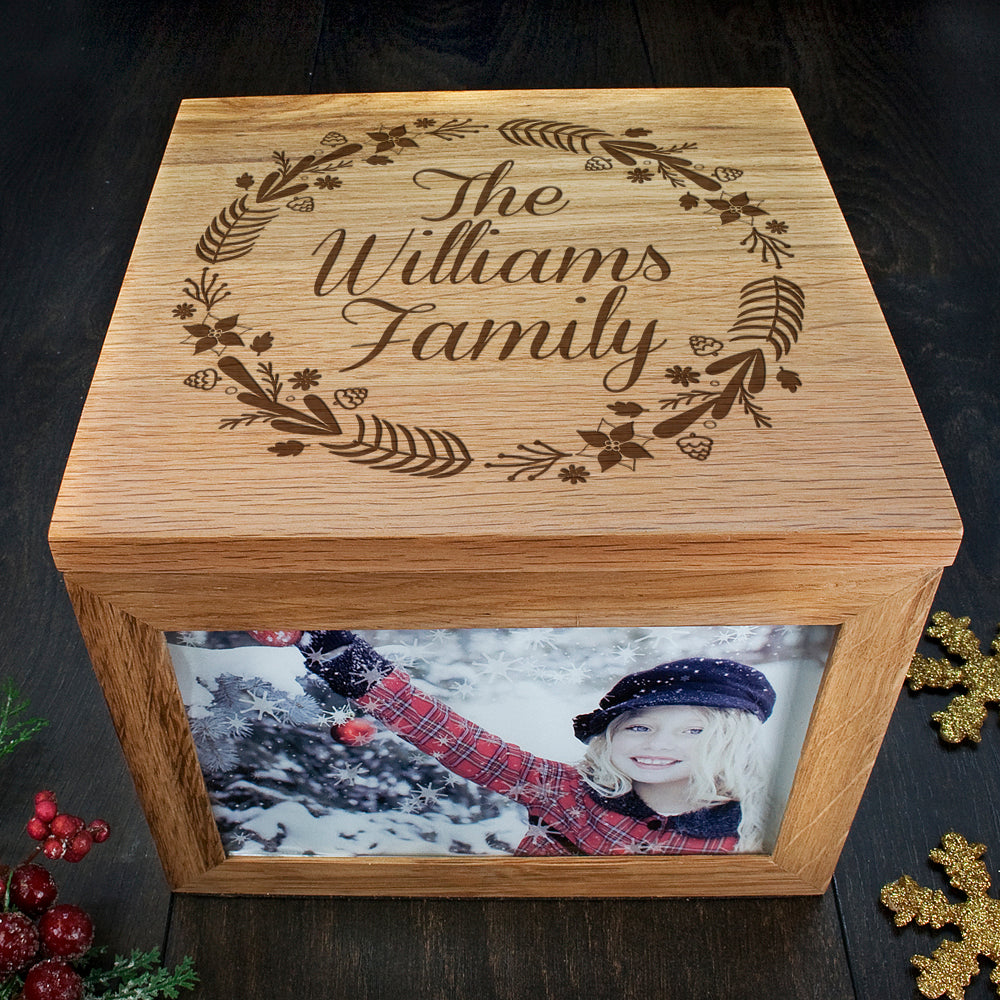 Personalised Family's Christmas Memory Box - treat-republic