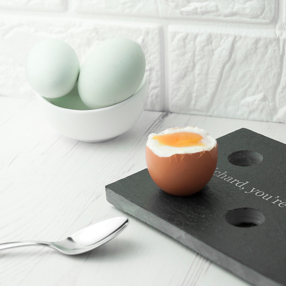 Personalised Slate Egg Holder - treat-republic