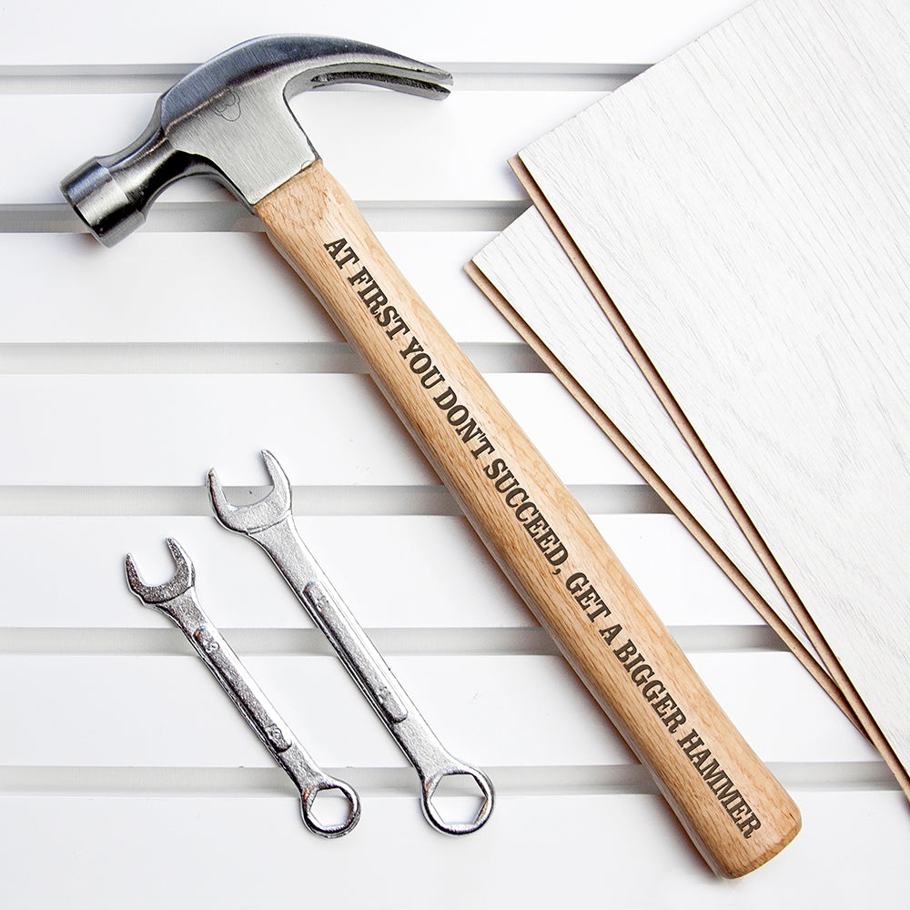 Personalised Wooden Hammer - treat-republic