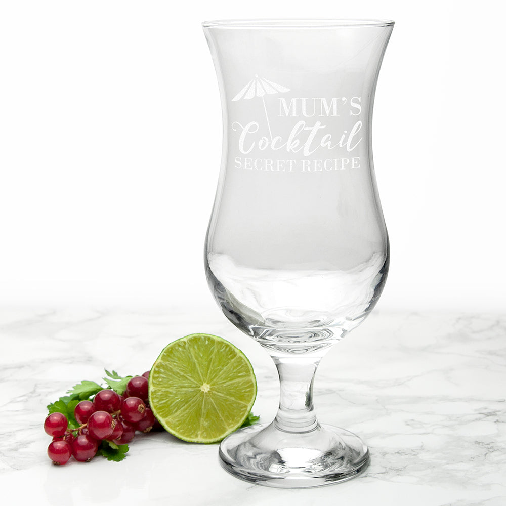 Personalised Happy Hour Cocktail Glass - treat-republic
