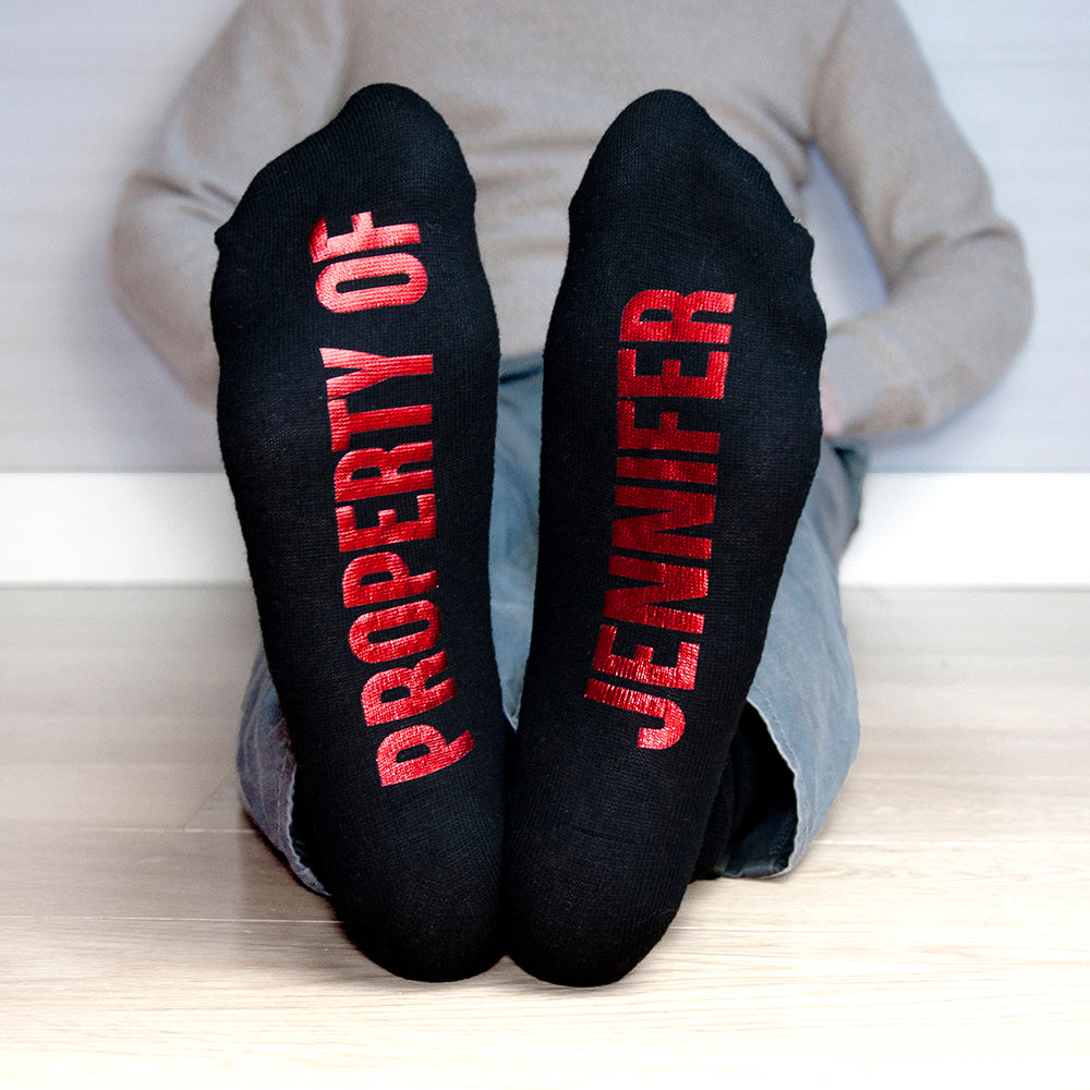 Personalised Sole Mates Romantic Socks - treat-republic
