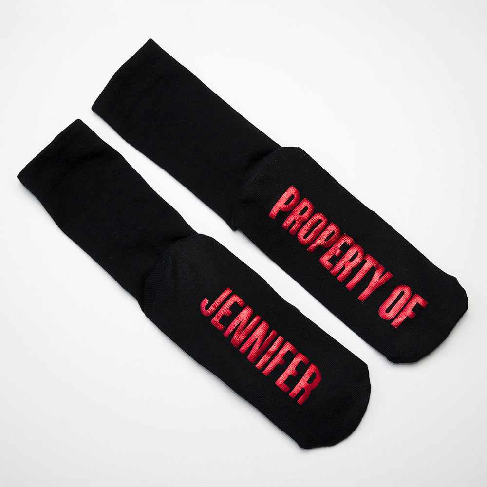 Personalised Sole Mates Romantic Socks - treat-republic