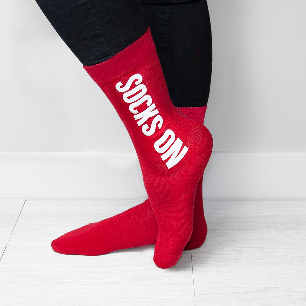 Personalised Cheeky Valentine's Socks - treat-republic