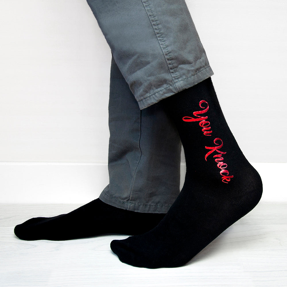 Personalised Cheeky Valentine's Socks - treat-republic
