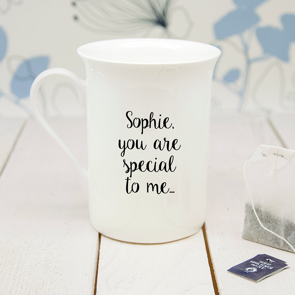 Personalised You're The Apple Of My Eye Bone China Mug - treat-republic