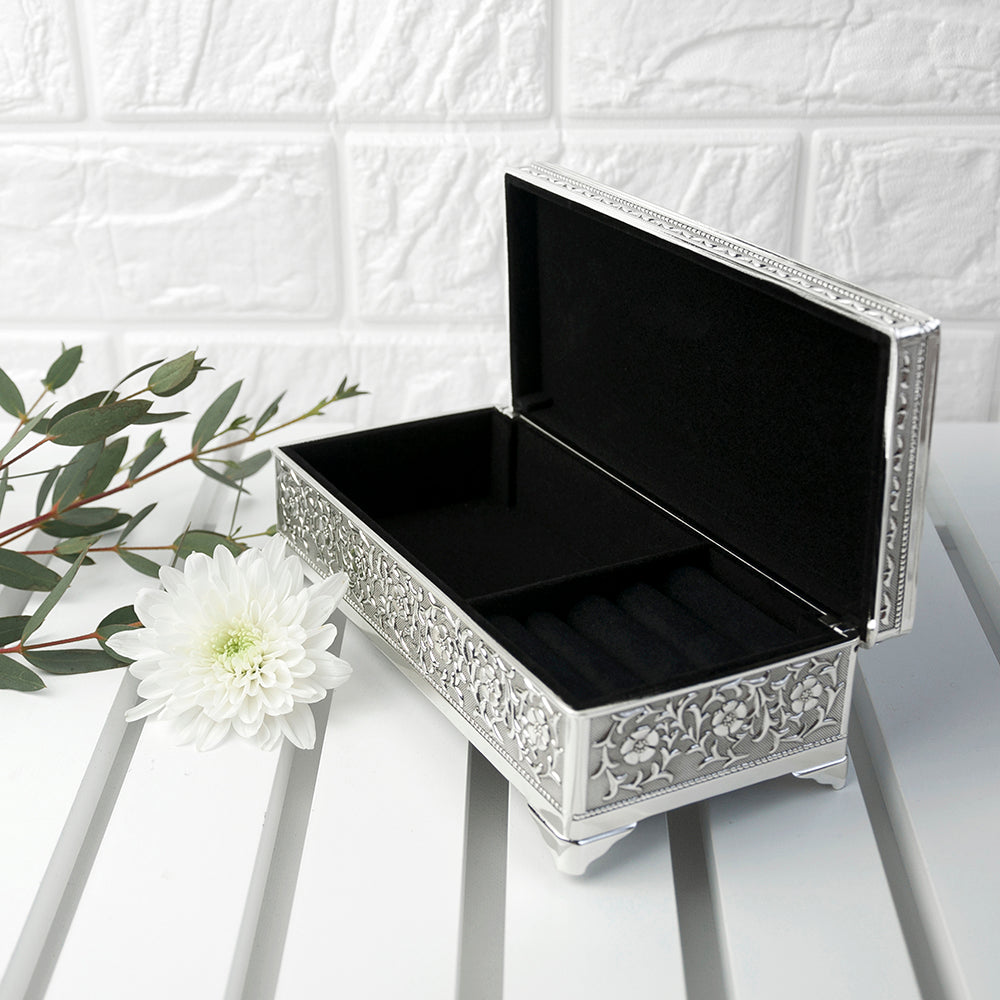 Personalised Silver Trinket Box - treat-republic