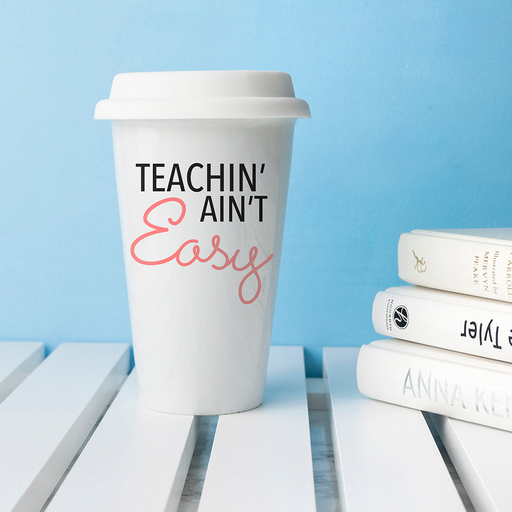 Personalised It Ain't Easy Travel Mug - treat-republic
