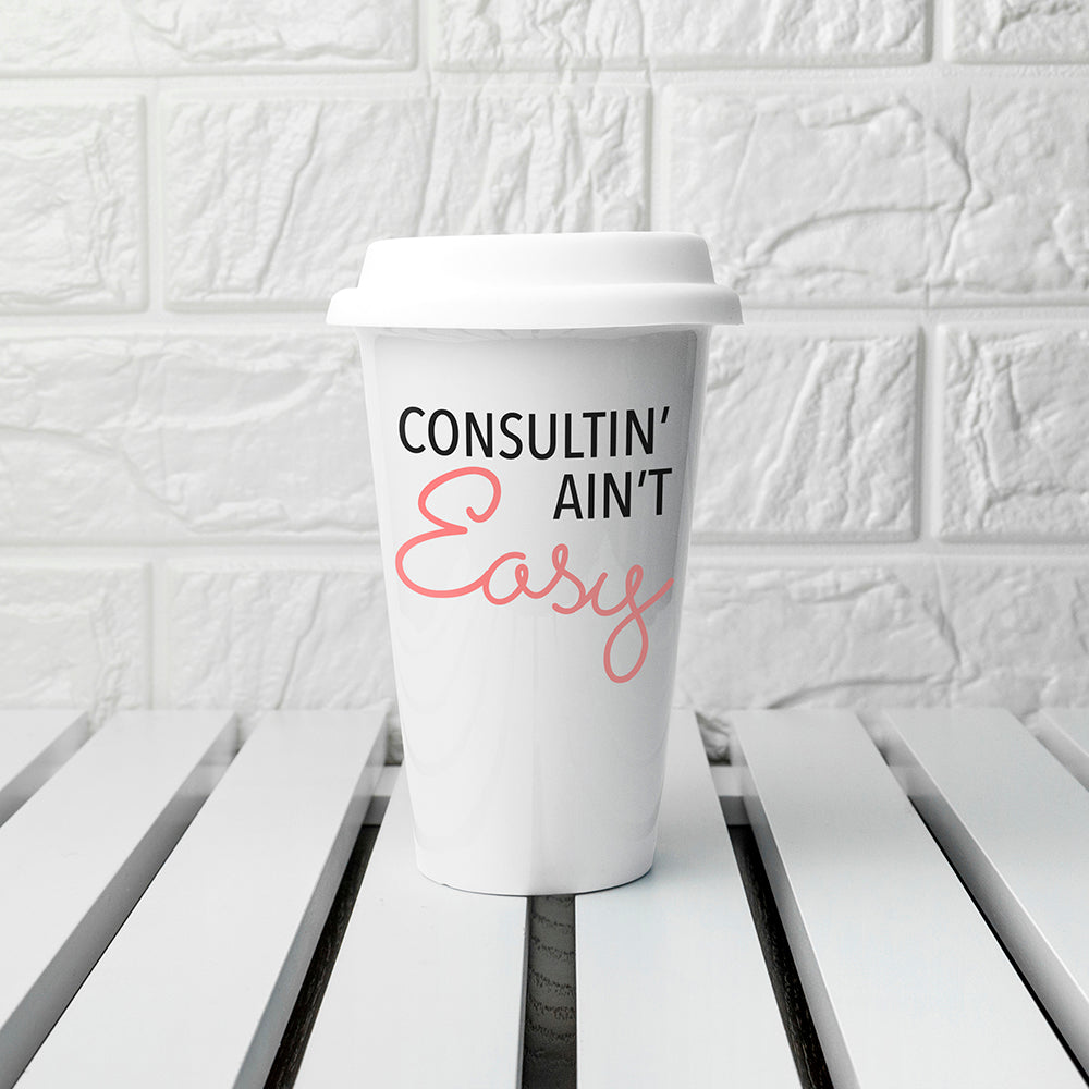 Personalised It Ain't Easy Travel Mug - treat-republic