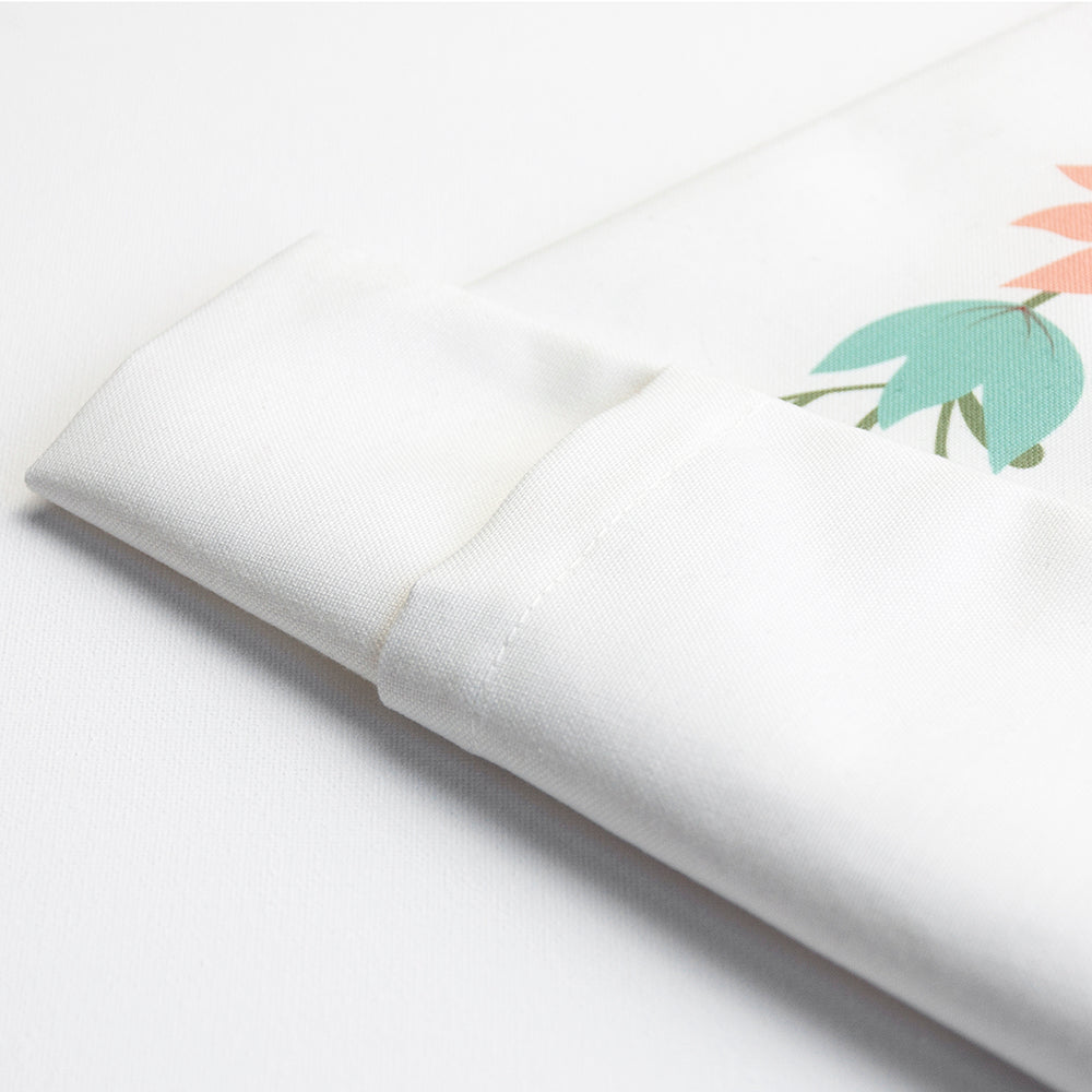 Personalised Floral Wreath Cushion Cover - treat-republic