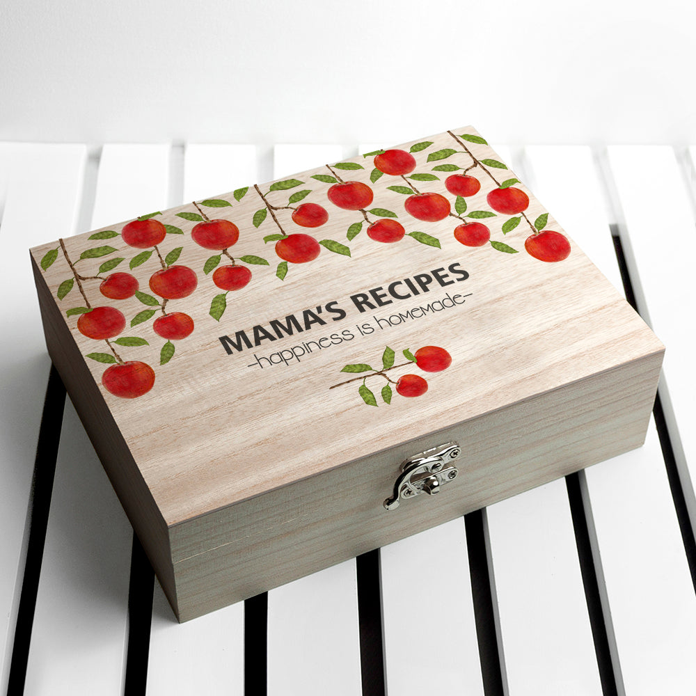 Personalised Orchard Recipe Box - treat-republic