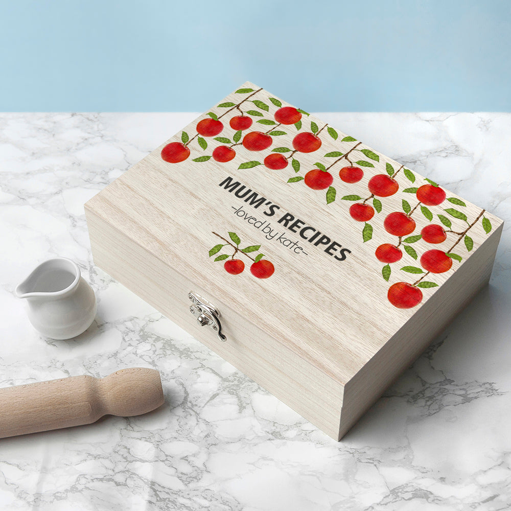 Personalised Orchard Recipe Box - treat-republic