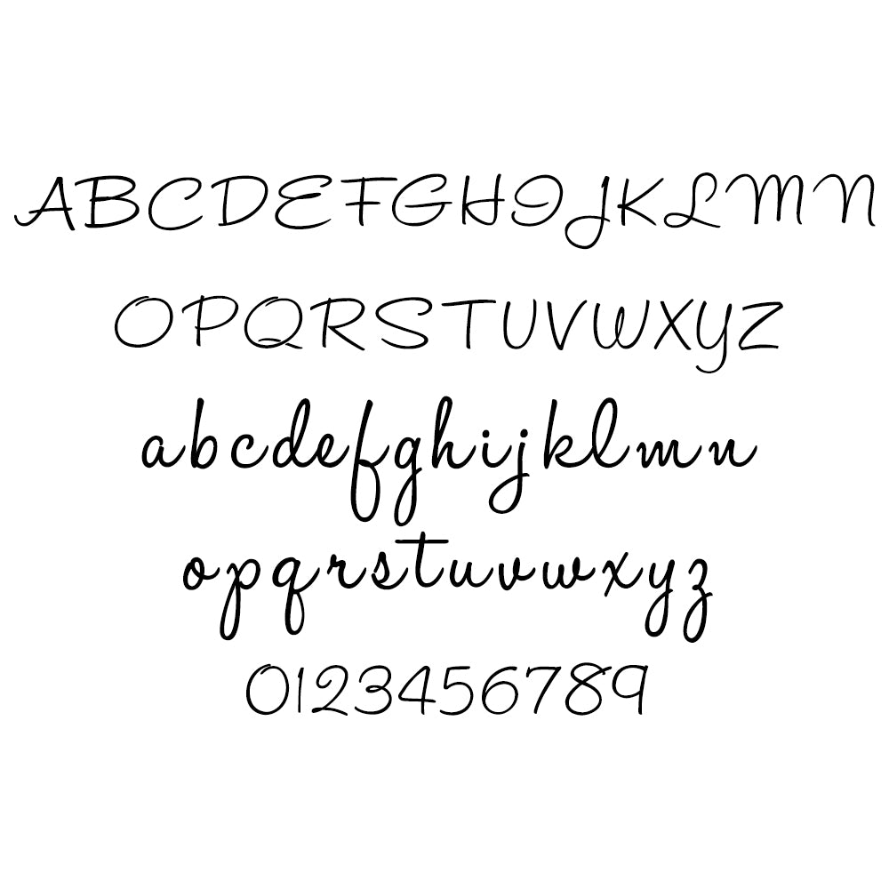 Engraved Never Let Go Rose Gold Frame - treat-republic