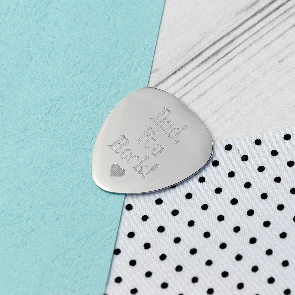Personalised Dad's Plectrum - treat-republic