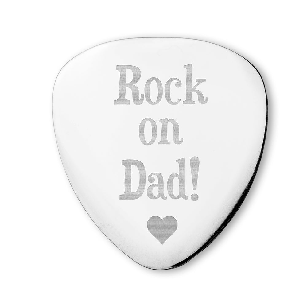 Personalised Dad's Plectrum - treat-republic