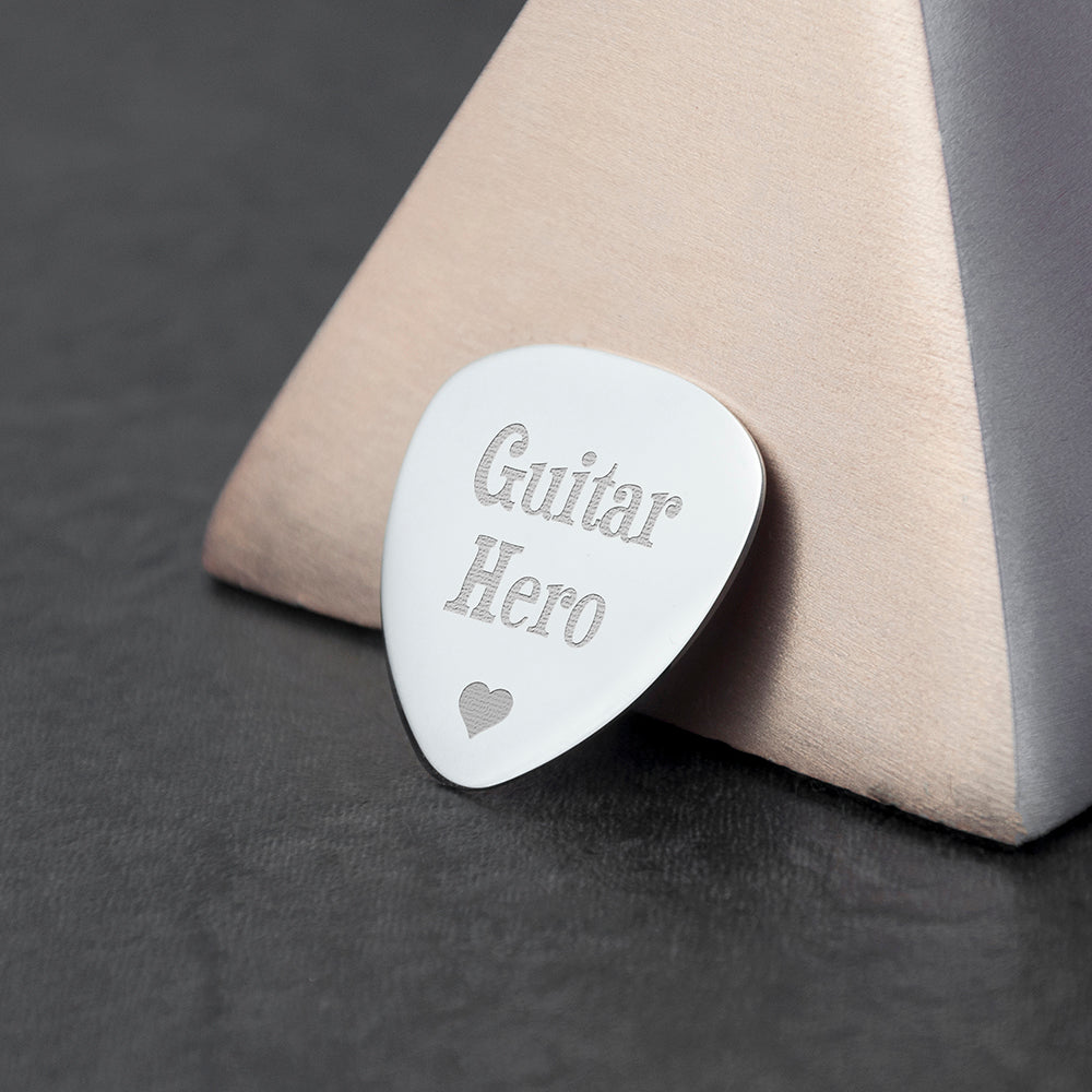 Personalised Romantic Plectrum - treat-republic