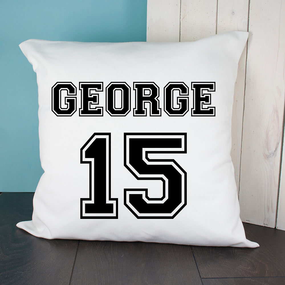 Personalised Football Kit Cushion Cover - treat-republic
