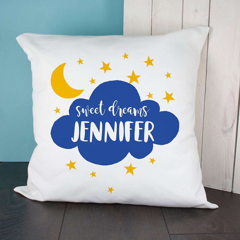 Personalised Sweet Dreams Cushion Cover - treat-republic