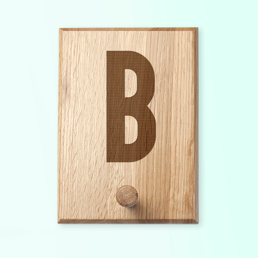 Personalised Wooden Peg Hook - treat-republic