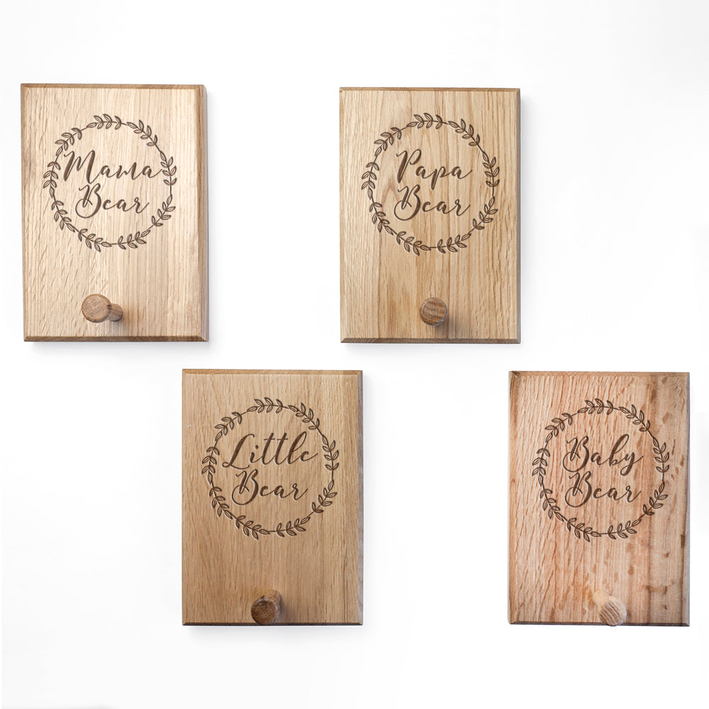Personalised Wreath Peg Hook - treat-republic