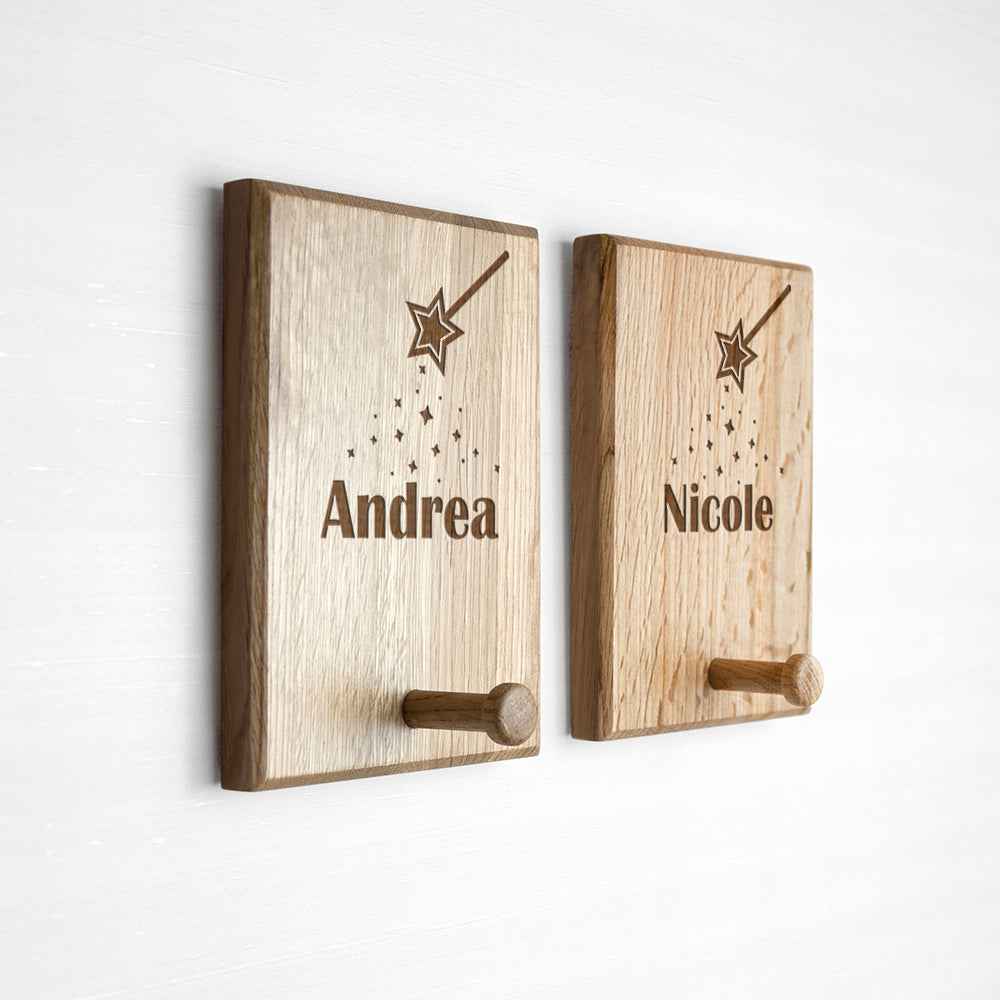Personalised Fairy Dust Peg Hook - treat-republic