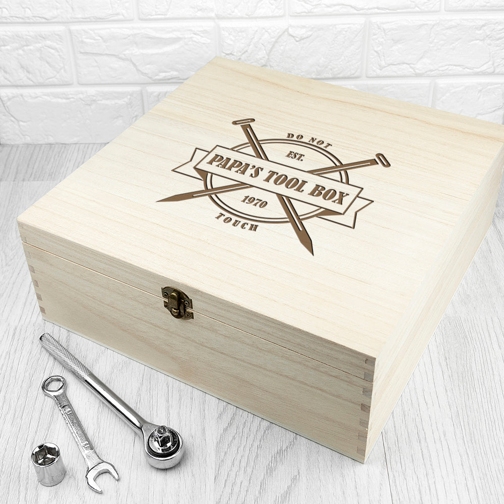 Personalised Warning Tool Box - treat-republic