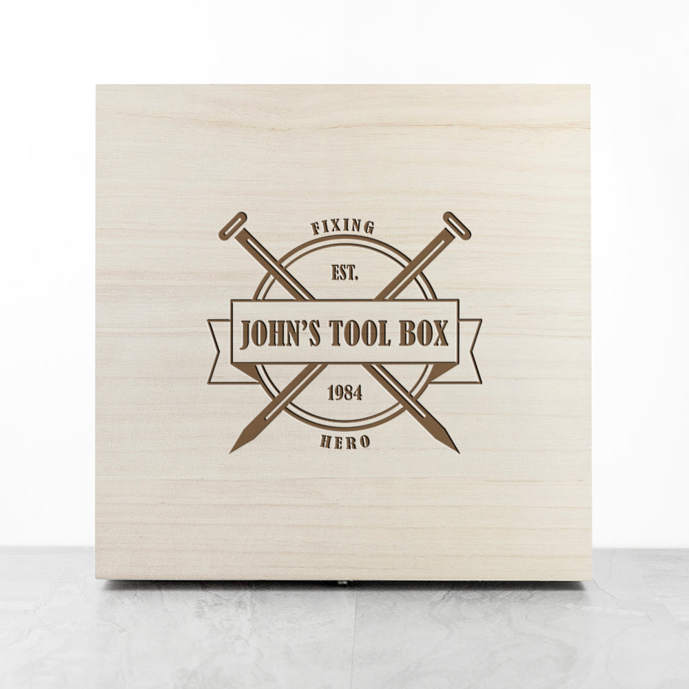 Personalised Warning Tool Box - treat-republic