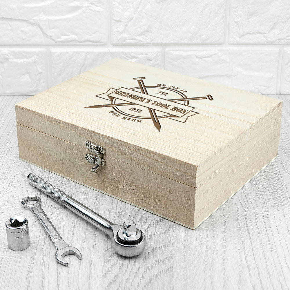 Personalised Warning Tool Box - treat-republic
