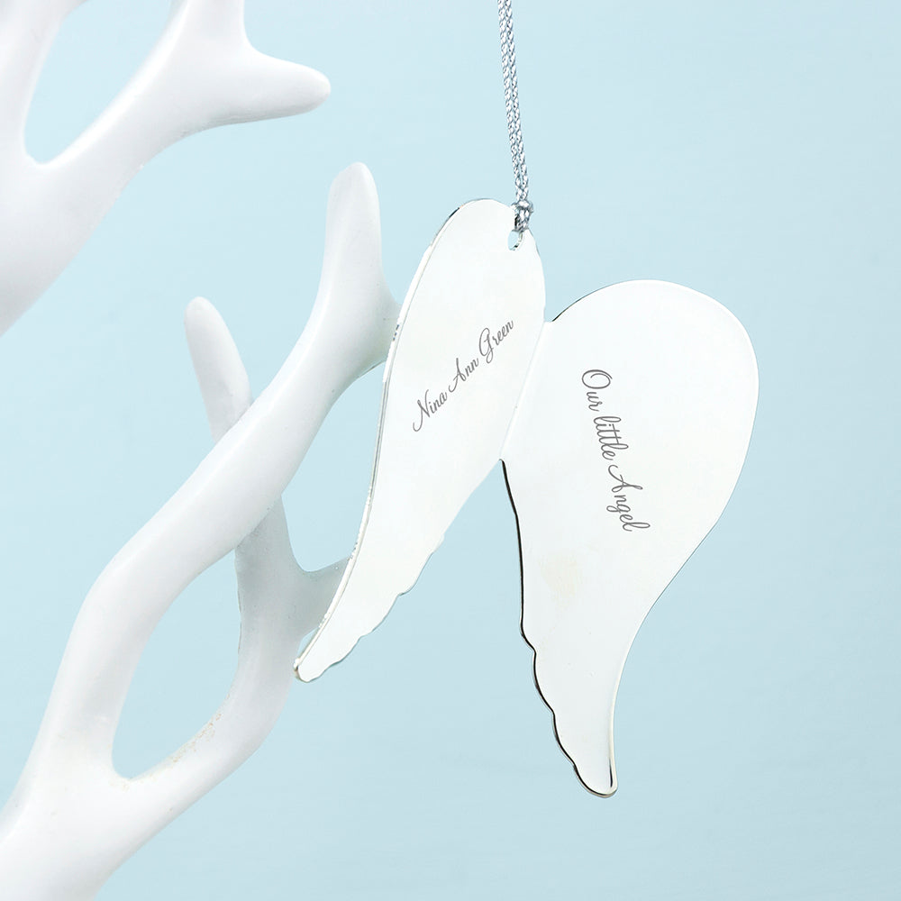 In Memory Angel Wings Keepsake - treat-republic