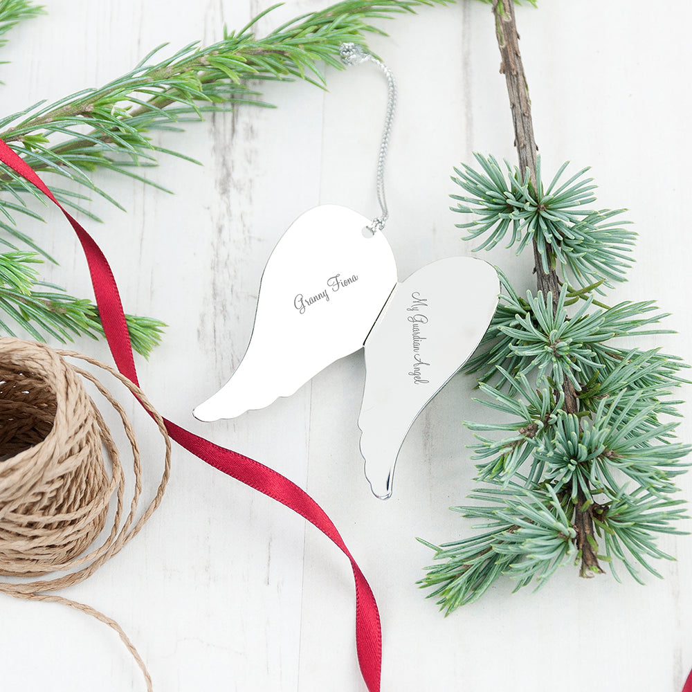 In Memory Angel Wings Keepsake - treat-republic