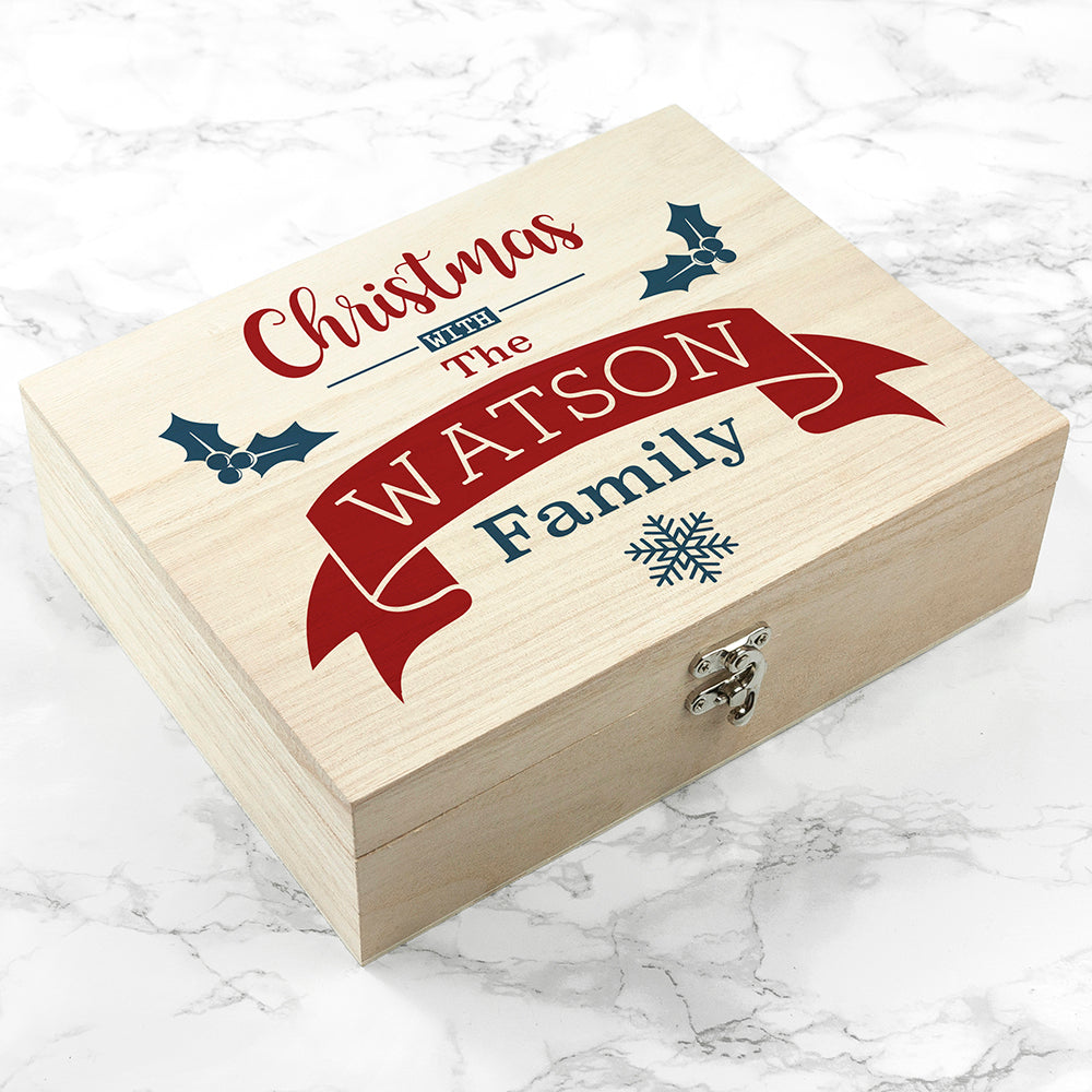 Personalised Our Family's Christmas Eve Box - treat-republic