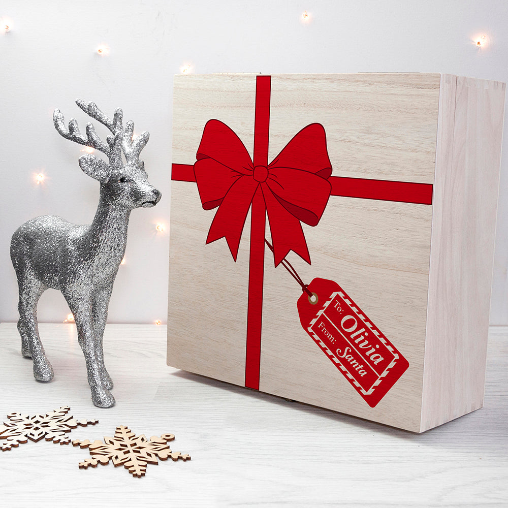 Personalised All Wrapped Up Christmas Eve Box - treat-republic
