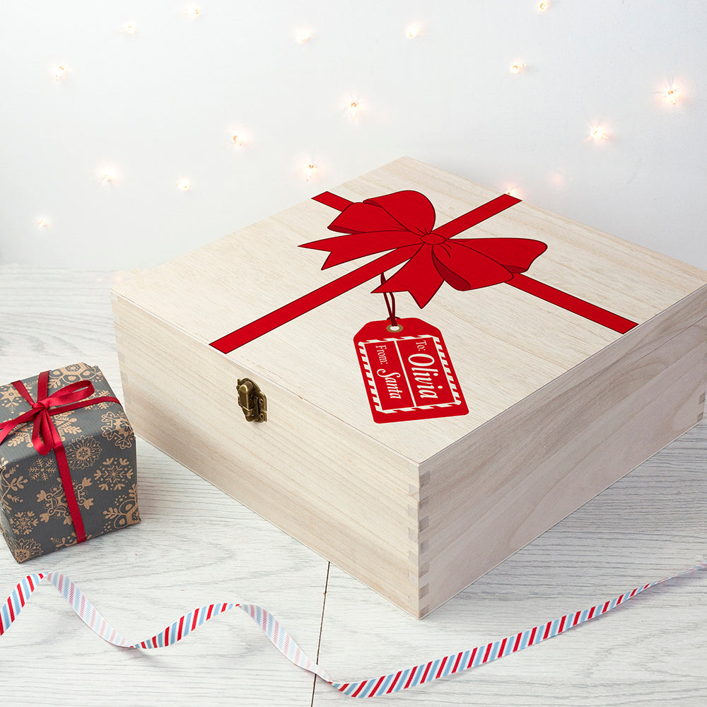 Personalised All Wrapped Up Christmas Eve Box - treat-republic