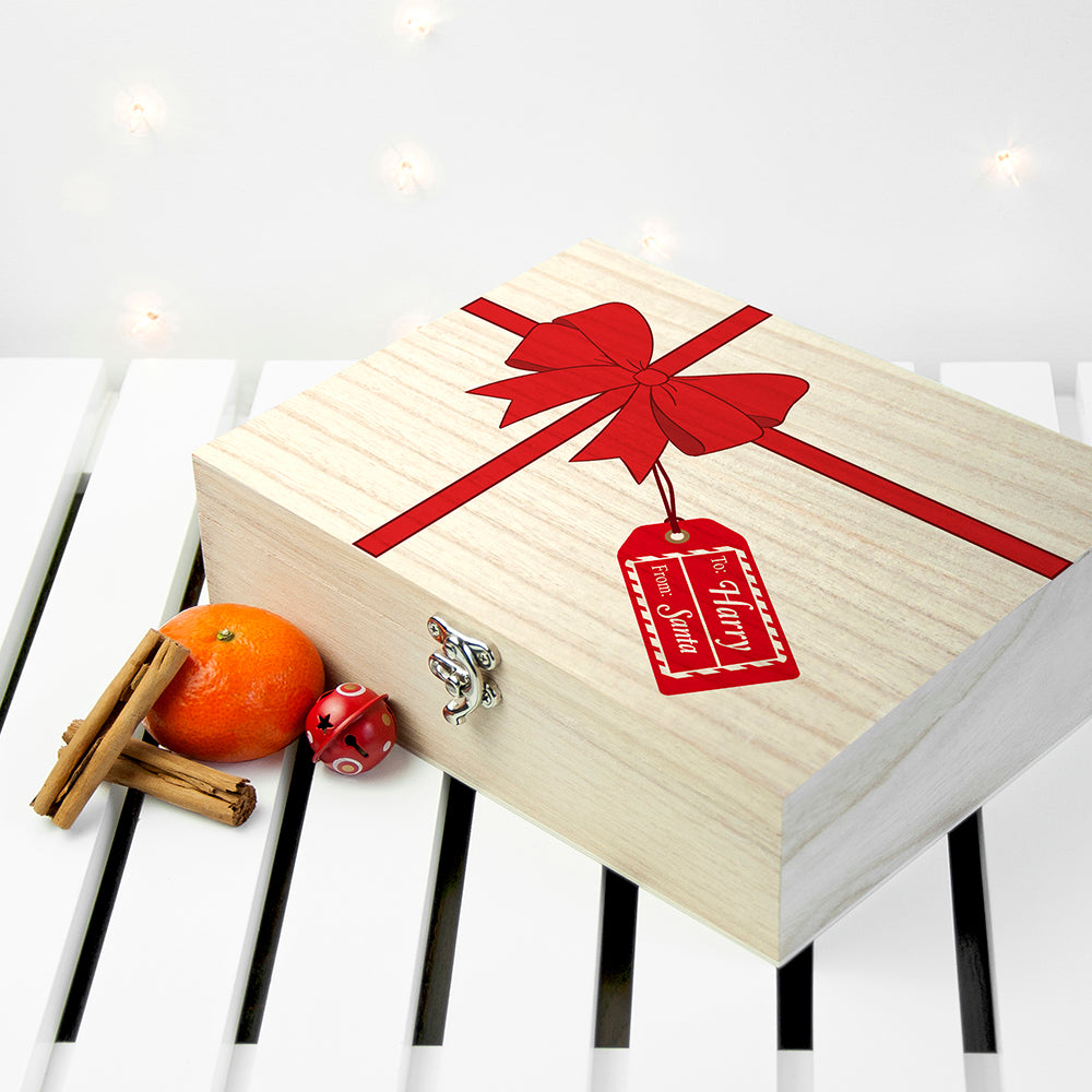 Personalised All Wrapped Up Christmas Eve Box - treat-republic