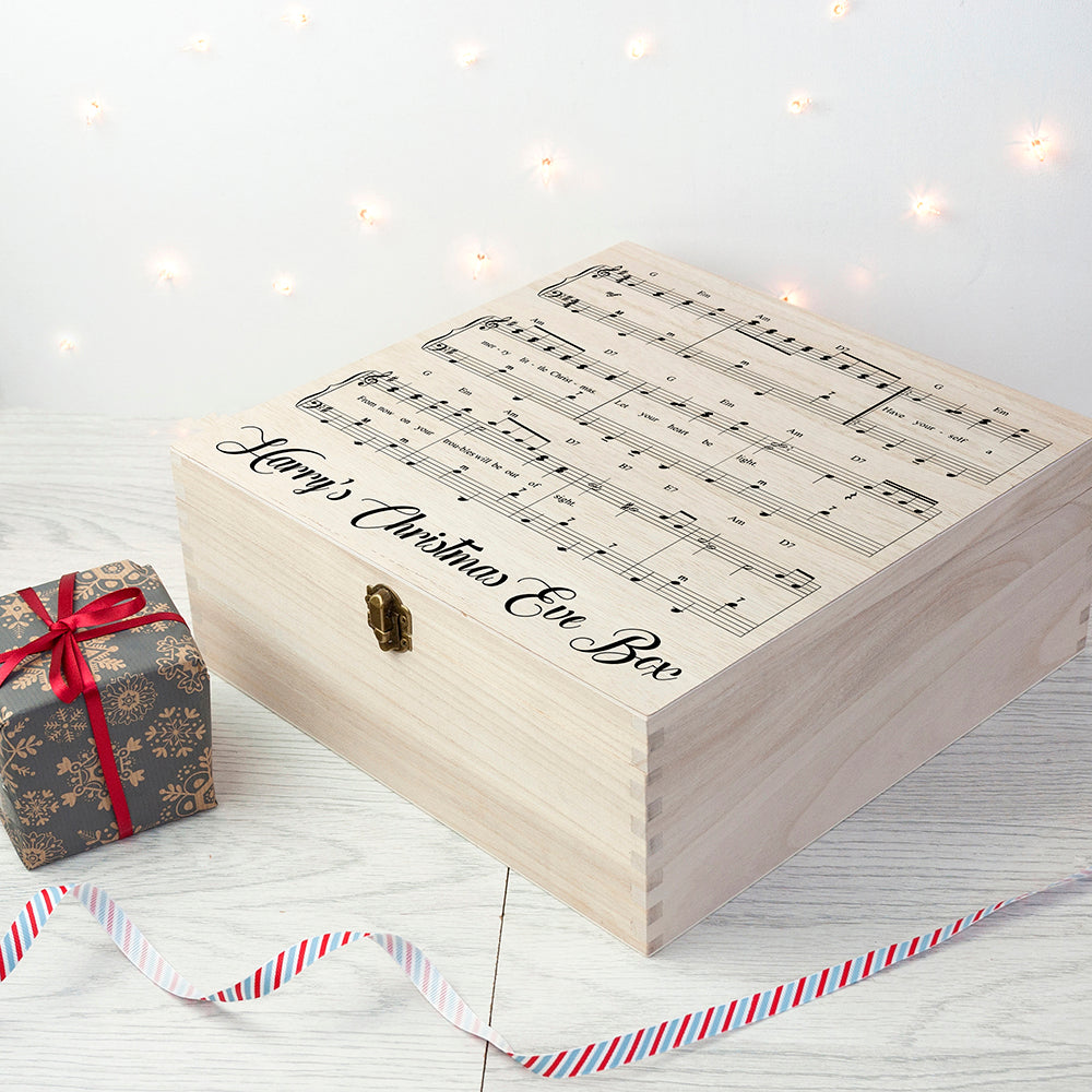 Personalised Have Yourself A Very Merry Christmas Eve Box - treat-republic
