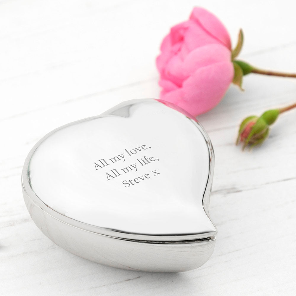 Personalised Miniature Heart Trinket Box - treat-republic