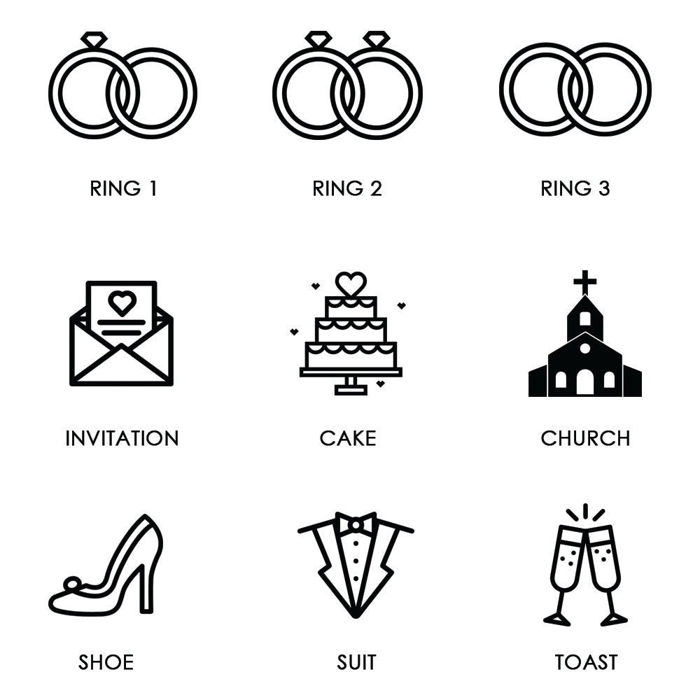 Personalised Elegant Wedding Box - treat-republic