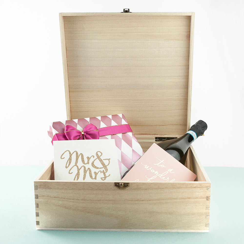 Personalised Wedding Memory Box - treat-republic