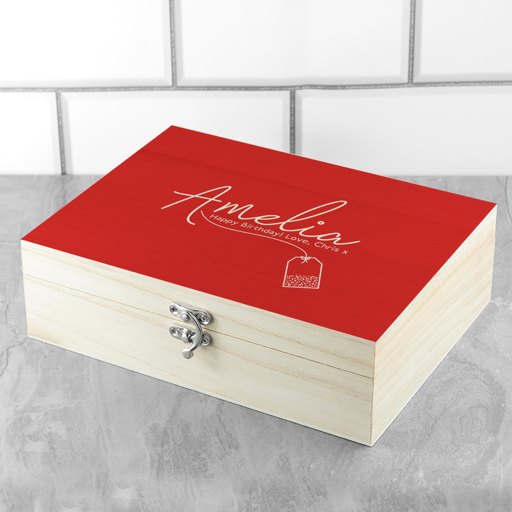 Personalised The Ultimate Cu-Tea Box - treat-republic