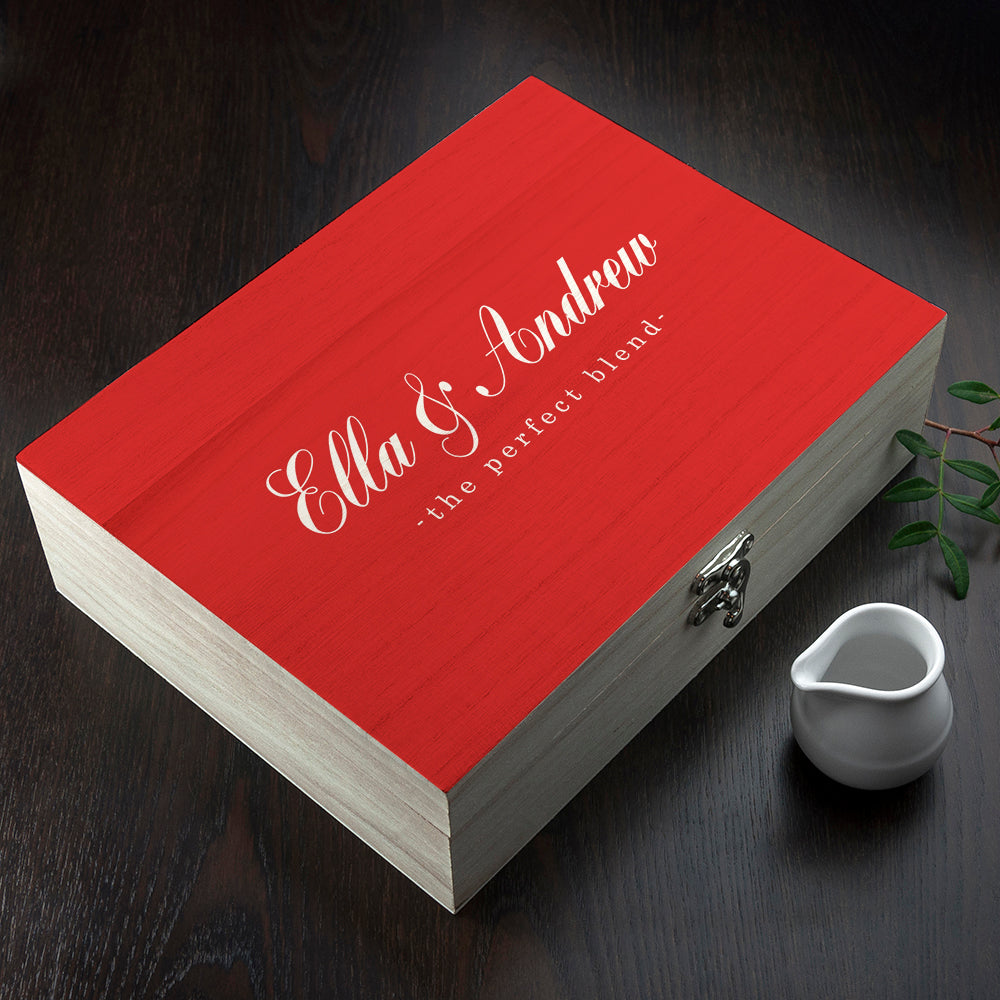 Personalised The Perfect Blend Tea Box - treat-republic