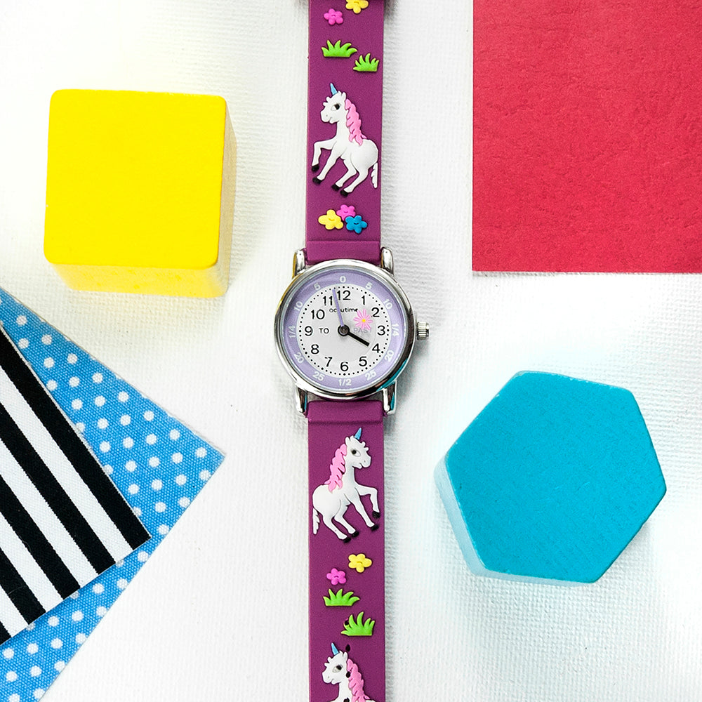Kids Personalised Unicorn Watch - treat-republic