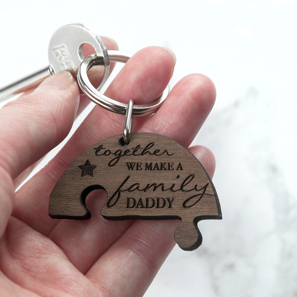 Personalised Family Together Keyring - treat-republic