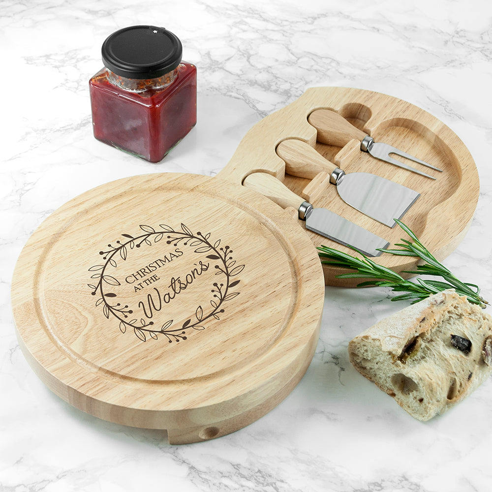 Classic Family Christmas Cheese Set - treat-republic