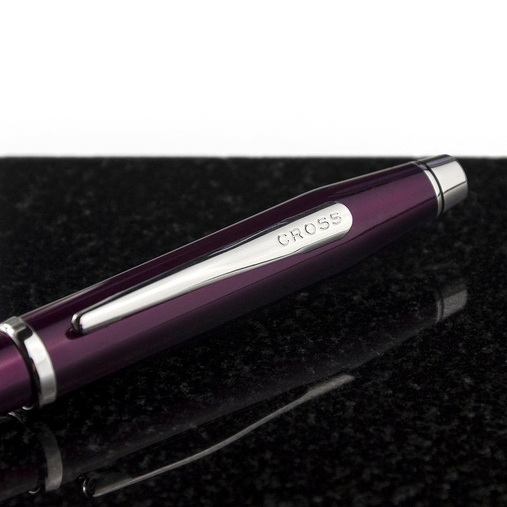 Personalised Cross Century II Pen in Plum - treat-republic