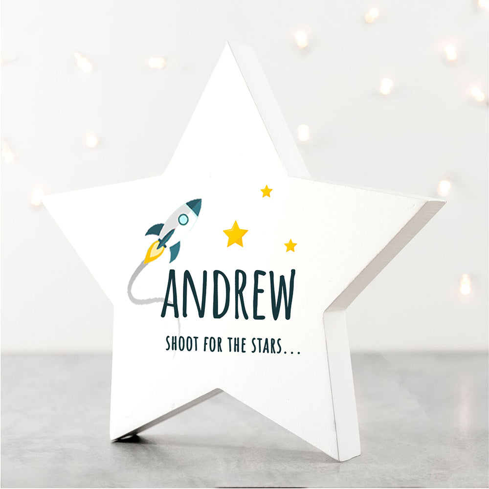 Personalised Rocket to the Stars Keepsake - treat-republic