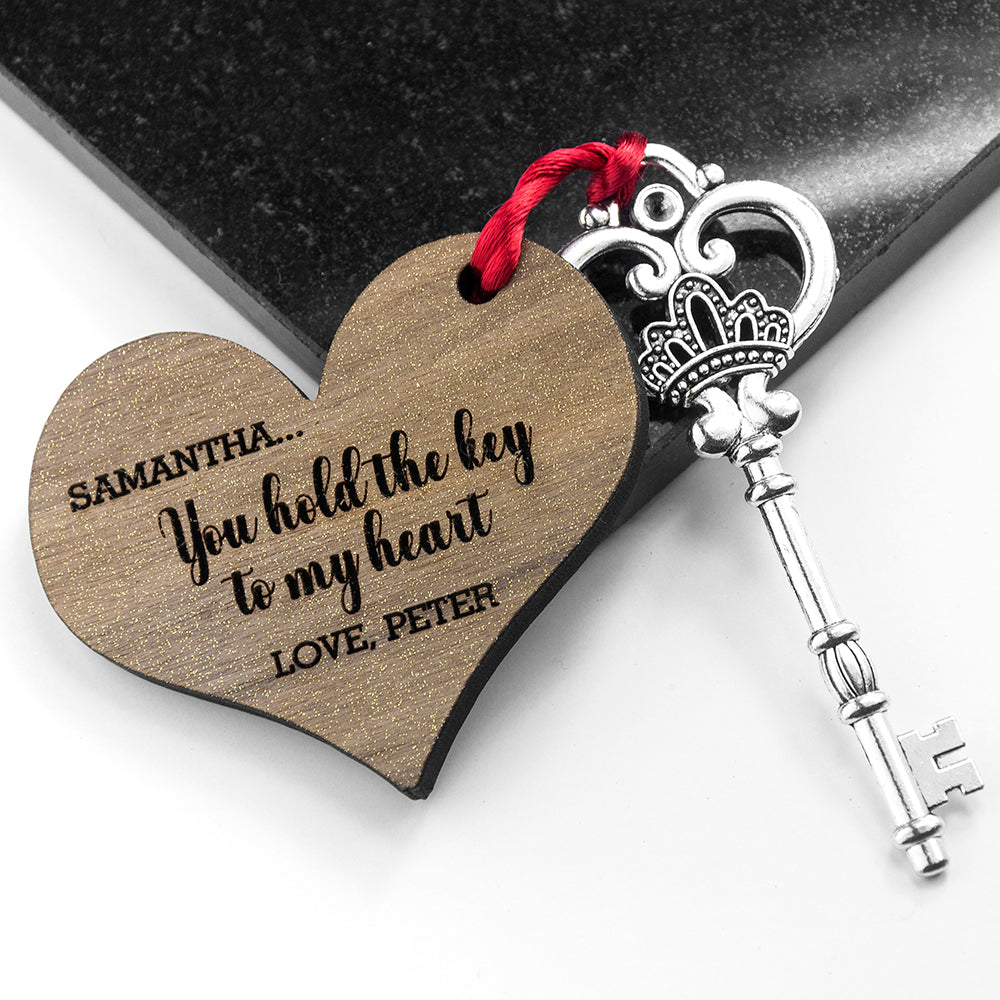 Personalised You Hold My Heart Keepsake - treat-republic