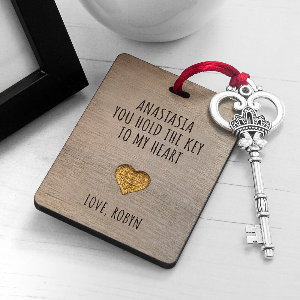 Personalised The Key My Heart Keepsake - treat-republic