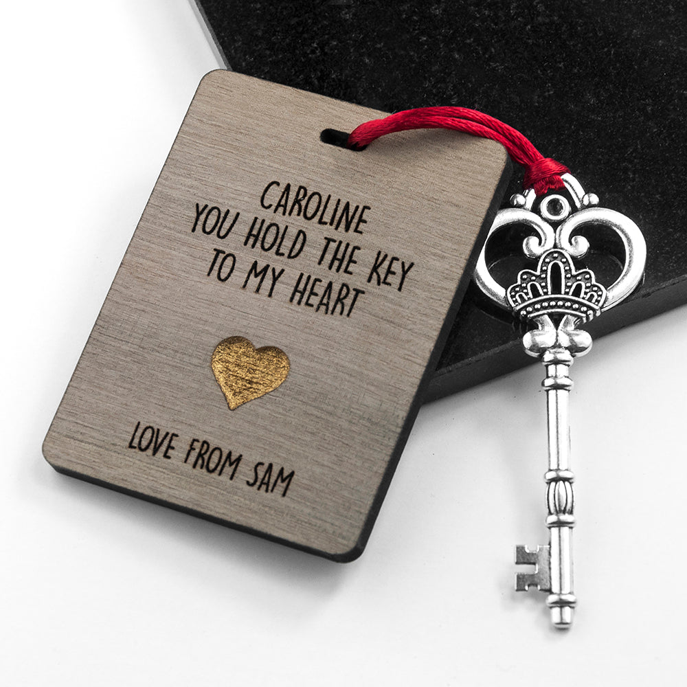 Personalised The Key My Heart Keepsake - treat-republic