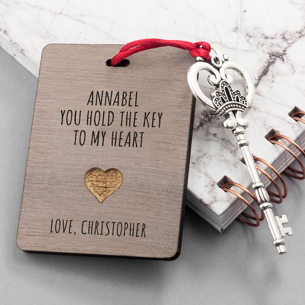 Personalised The Key My Heart Keepsake - treat-republic