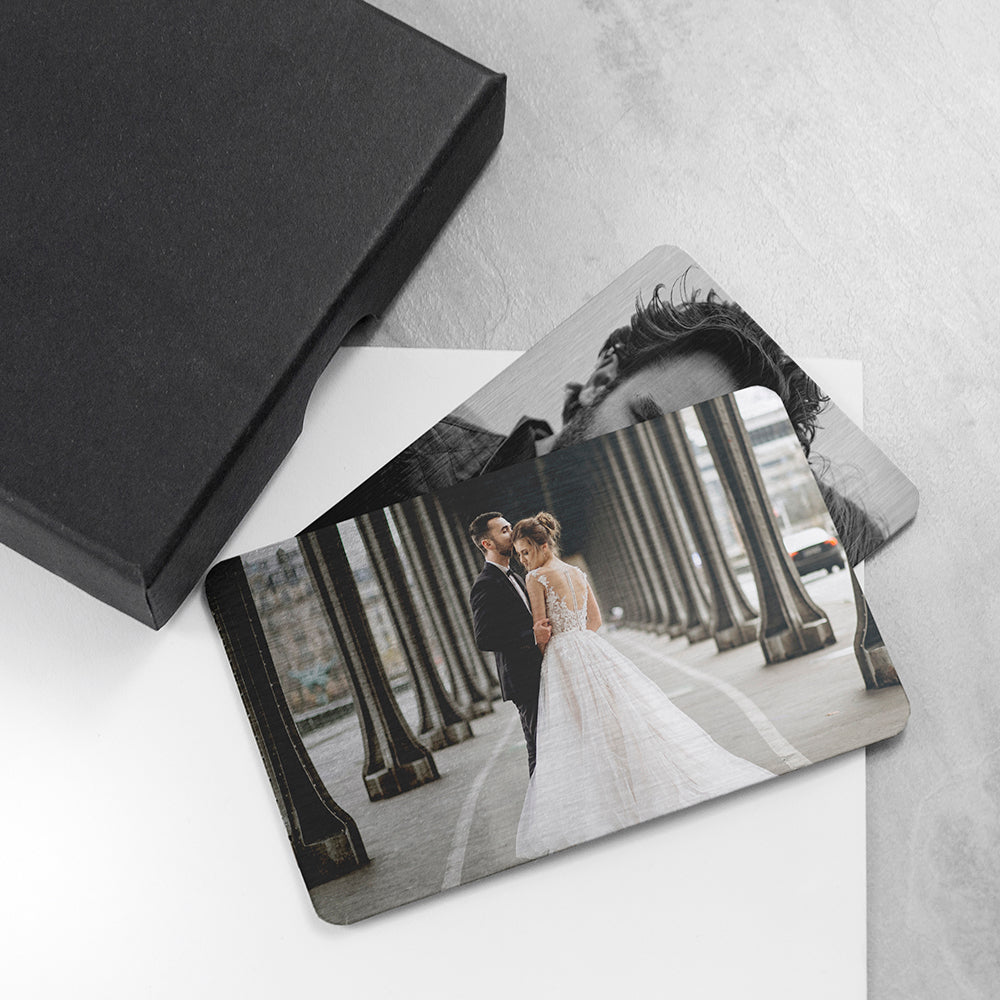 Personalised Favourite Memory Metal Wallet Insert - treat-republic