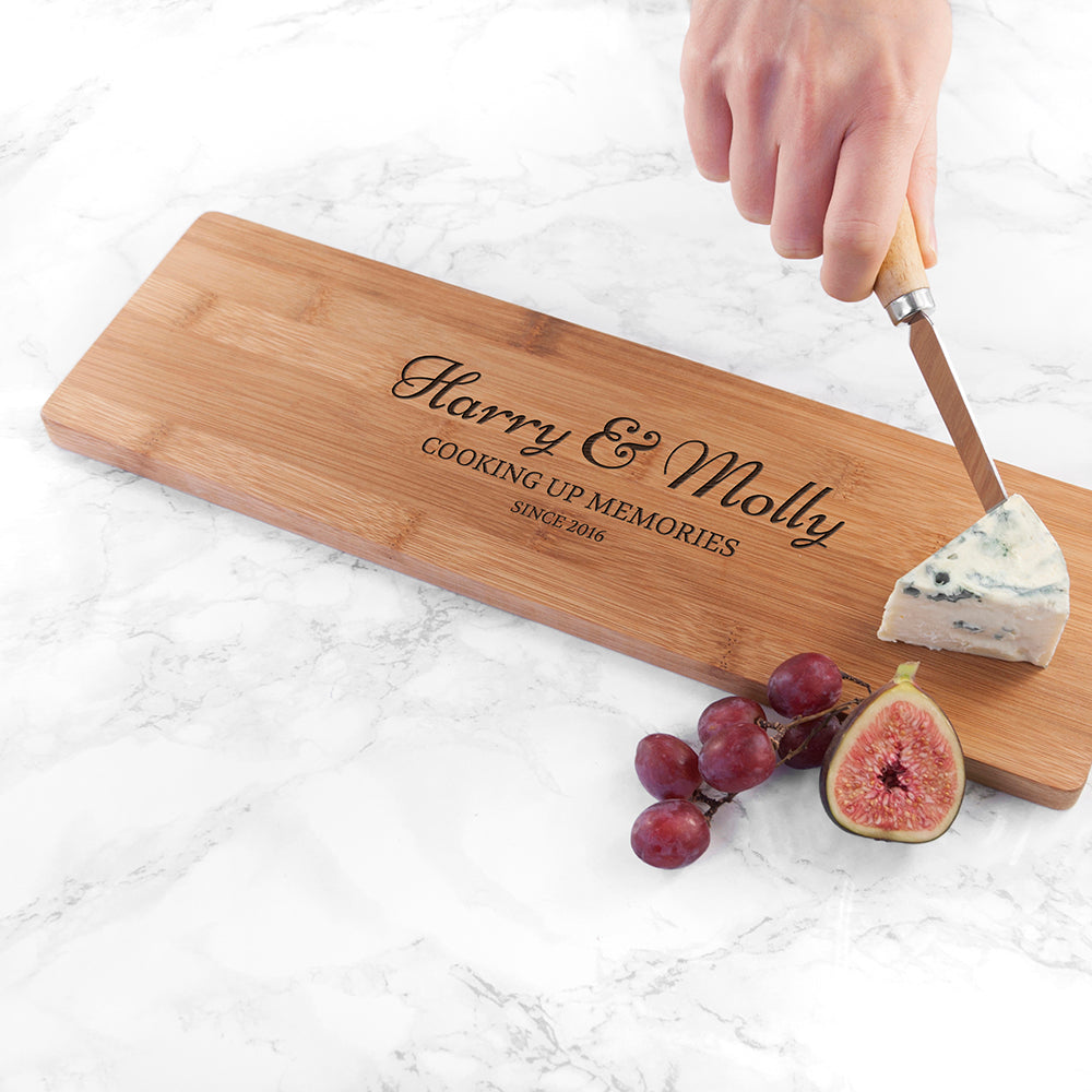 Personalised Anniversary Serving Board - treat-republic